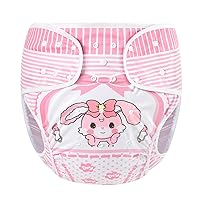 Littleforbig Washable Adjustable Reusable Waterproof Cloth Adult Diaper Wrap Cover One Size - Baby Usagi
