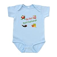 CafePress My First Rosh Hashanah Infant Bodysuit Cute Infant Bodysuit Baby Romper