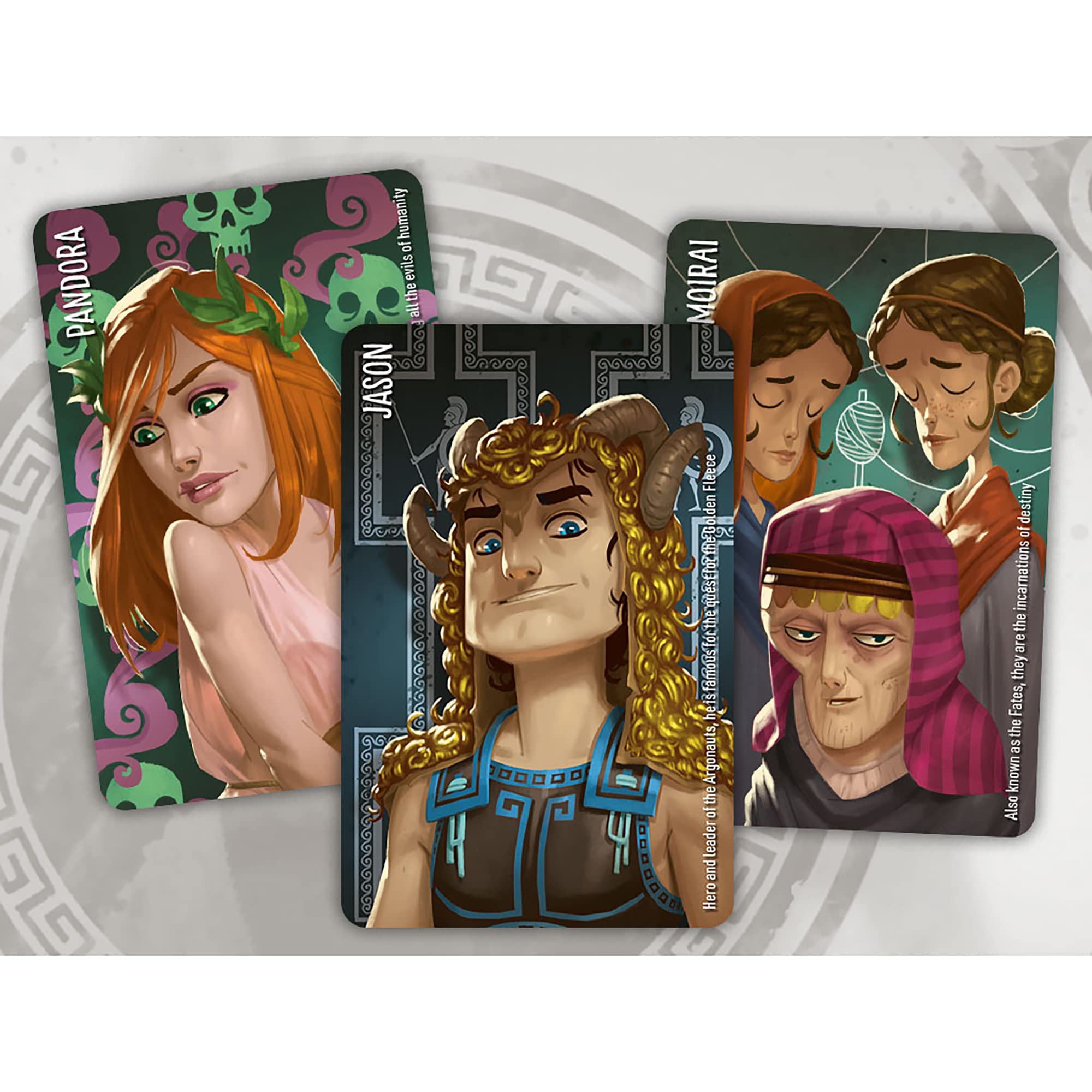 Horrible Guild Similo Myths: A Fast-Playing Family Card Game - Guess The Secret Mythical Character, 1 Player is The Clue Giver & Others Must Guess The Character, 2-8 Players, Ages 8+, 20 min