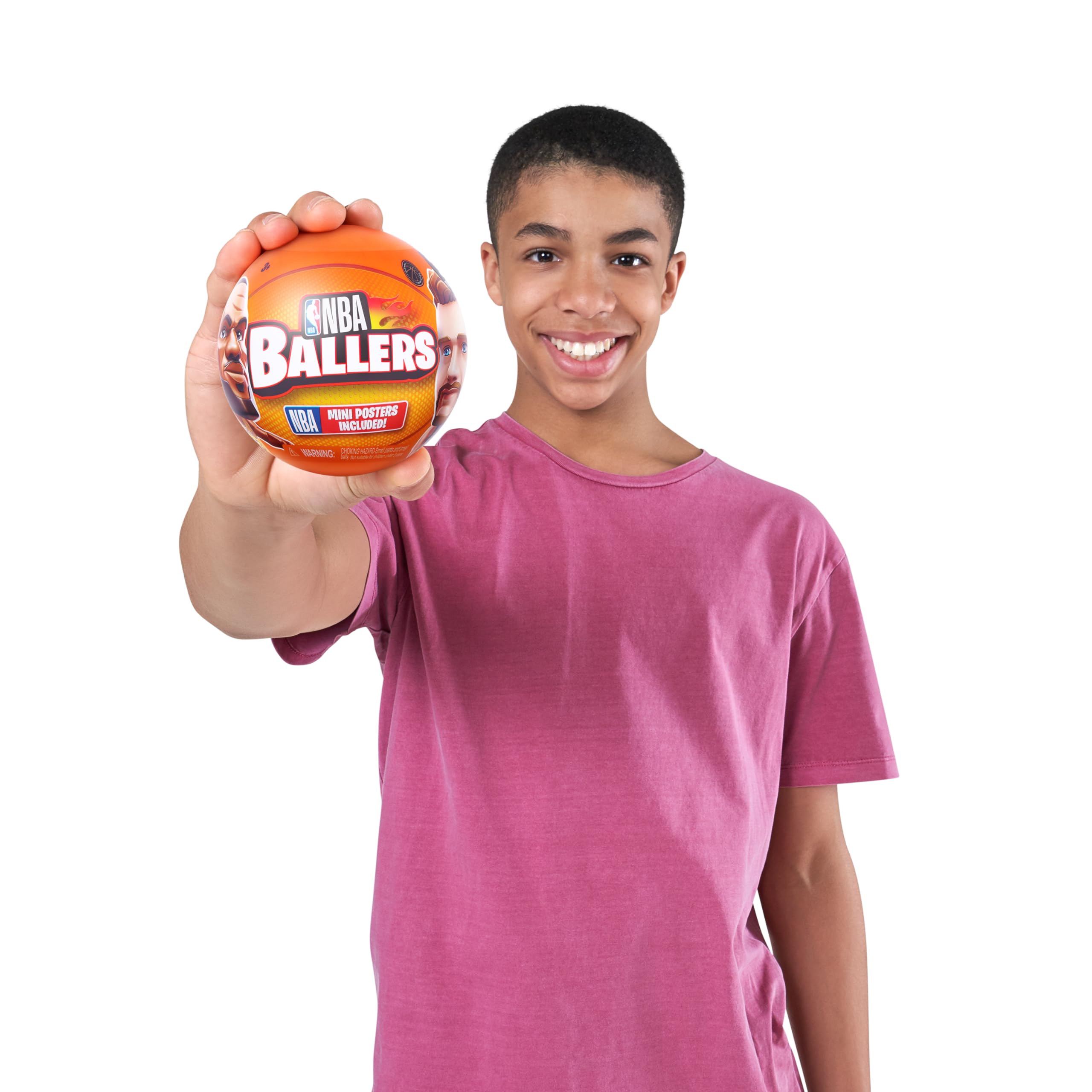 5 Surprise NBA Ballers Series 1 (2 Pack) Collectilble Toy Mystery Figurine by ZURU