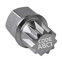 SW-Stahl 02382L-14 Rim Lock Adapter ABC1 I Suitable for VW I Release Rim Locks I Wheel Lock Rim Lock Disassembly Tool I Rim Lock Extractor I Rim Lock Key