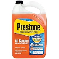 Prestone AS658 Deluxe 2-in-1 Windshield Washer Fluid, 1 Gallon