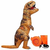 Inflatable Dinosaur Costume, Blow Up Dinosaur Costume, Dino Party Halloween Cosplay Christmas Costume