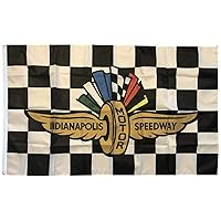 Indianapolis Motor Speedway Flag 3x5 Checkered Banner
