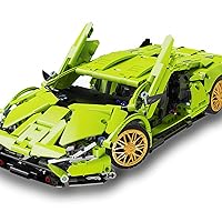Kids Building Blocks Toys Boy Car Lamborghini Bugatti Model Gift Technic Series 