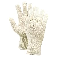 KnitMaster T132/T132C Cotton/Polyester Glove, Knit Wrist Cuff, 10