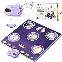 Joyjoz Dance Mat with Detachable Wireless Connect Music Player, Dance Toys Gifts for 3 4 5 6 7 8 Years Old Kids, Light-up Dance Pad for Birthday Xmas Gifts