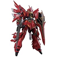 Bandai Hobby RG MSN-06S Sinanju Gundam UC Action Figure (1/144 Scale)