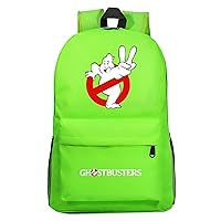 Ghostbusters Canvas Daypack Waterproof Bookbag-Lightweight Knapsack Classic Durable Bagpack for Travel