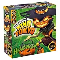 IELLO: King of Tokyo Halloween, Expansion, Strategy Board Game, Requires Core King of Tokyo, 30 Minute Play Time, 2 to 6 Players, for Ages 8 and Up