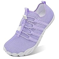 L-RUN Barefoot Water Shoes Women Mens Aqua Sock Athletic Hiking Water Sports Shoes for Swim Beach Pool Sand Diving Walking