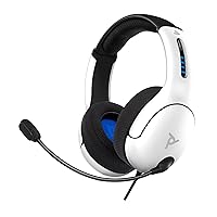 PDP LVL50 Wired Headset with Noise Cancelling Microphone: White - PS5/PS4 PDP LVL50 Wired Headset with Noise Cancelling Microphone: White - PS5/PS4 PlayStation Xbox