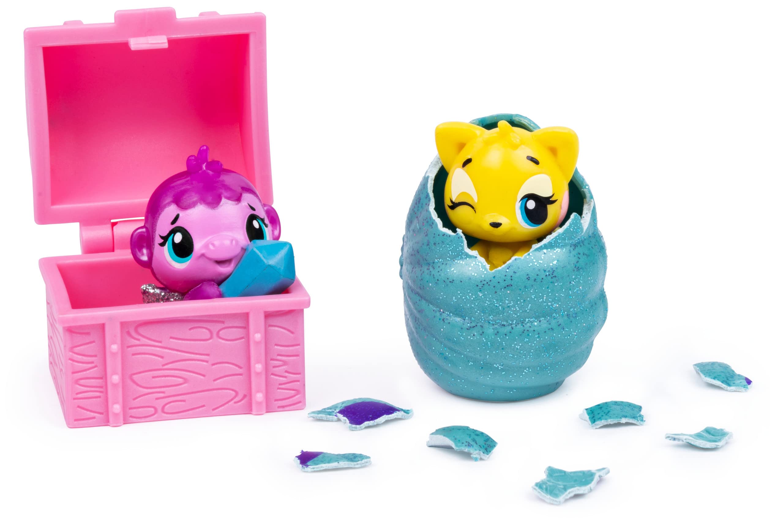 Hatchimals CollEGGtibles, Coral Castle Fold Open Playset with Exclusive Mermal Magic, for Kids Aged 5 and Up