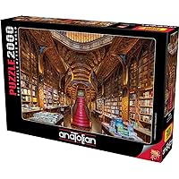 Anatolian Puzzle - Lello Bookshop, 2000 Piece Jigsaw Puzzle, 3956, Multicolor