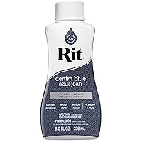 Rit All-Purpose Liquid Dye, Denim Blue