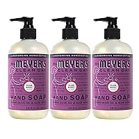 Mrs. Meyer's Clean Day Liquid Hand Soap, Cruelty Free and Biodegradable Formula, Plum Berry Scent, 12.5 oz- Pack of 3