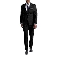 Skinny Fit Men’s Suit Separates with Performance Stretch Fabric