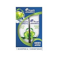 Head & Shoulders Green Apple Daily-use Anti-dandruff Shampoo and Conditioner Twin Pack, 24.4 Fluid Ounce