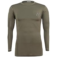 Realtree Base Layer Thermal Underwear for Men - Hunting Gear, Cold Weather Long Sleeve Shirt Long Johns Top