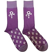 Prince 'Symbol' (Purple) Socks (One Size = UK 7-11), Purple, One Size
