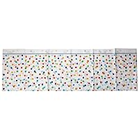 Vibrant Rainbow Polka Dots Rectangular Plastic Table Cover - 54