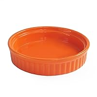 American Atelier Bistro Fluted Mini Bakers Bowl, Orange