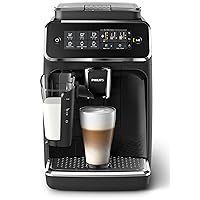 3200 Series Fully Automatic Espresso Machine w/ LatteGo, Black, EP3241/54