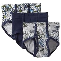 Big Boys' Hanes Classic Printed Brief (Pack of 3)