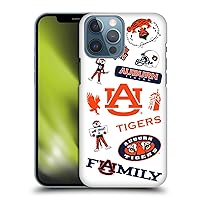 Head Case Designs Officially Licensed Auburn University AU Sticker Type Hard Back Case Compatible with Apple iPhone 13 Pro Max