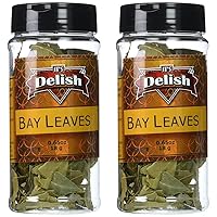 Bay Leaves by Its Delish, Medium Jar (Pack of 2)