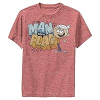 Nickelodeon Loud House The Man with The Plan Boys Short Sleeve Tee Shirt