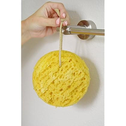 Evriholder Foam Body Sponge for Exfoliating Large Scrubber for a Relaxing Shower or Bath, Pack of 2