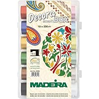 Tacony Corporation Madeira Decora No.12 Thread Sampler 18/Pkg-