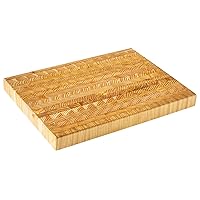 Larch Wood Canada End Grain Medium Cutting Board, Standard Line, Handcrafted for Professional Chefs & Home Cooking, 17-3/4