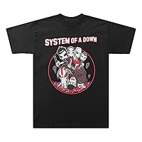 System Of A Down Unisex-Adult Standard Mushroom People T-Shirt