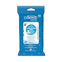 Pacifier and Bottle Wipes, 40 Count