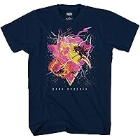 Marvel Graphic Tees Mens Shirts - X-Men T Shirt - Phoenix Burning Icon Shirts for Men