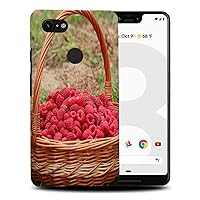 RED Raspberry Fruit Wallpaper #3 Phone CASE Cover for Google Pixel 3 XL