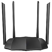 Tenda AC1200 Dual Band Gigabit Smart WiFi Router, 5Ghz High Speed Wireless Internet Router, MU-MIMO, Beamforming, Long Range Coverage by 4x6dBi Antenna, IPv6, Guest WiFi, AP Mode - 2020 New Upgraded