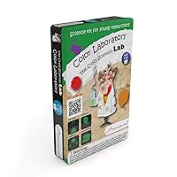 The Purple Cow Crazy Scientist Color Laboratoty - Science Kits for Young Researchers. for Learning & Education - STEM Educational Games for Kids, Boys & Girls, with Instructions
