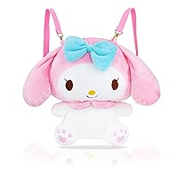 Anime Cartoon Cute My Melody Rabbit Plush Doll Backpack Kawaii Lolita JK Girls Bag Birthday Gifts Pink