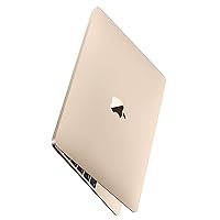 Apple Gold Macbook - 5K4N2LL/A 12-inch Display, Intel Core M-5Y51 1.2GHz CPU, 512GB Flash Storage, Laptop (Renewed)