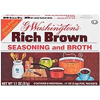 George Washington Broth, Brown, 1.1-ounces (Pack of 24)