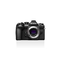 Olympus OM-D E-M1 Mark II, Micro Four Thirds System Camera, 16 Megapixels, 5-Axis Image Stabilizer, Electronic Viewfinder, Black