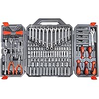 180 Piece Professional Tool Set in Tool Storage Case - CTK180
