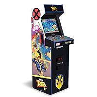 Arcade1Up Marvel Vs. Capcom 2 X-Men ‘97 Edition Deluxe Arcade Machine, Built for Your Home, Over 5-Foot-Tall Cabinet with Over 8 Classic Games