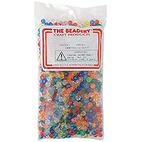 The Beadery 6mm Faceted Bead, 1080-Piece, Multi