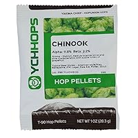 COMINHKPR79189 Hop Pellets for Home Brew Beer Making (US Chinook) 1oz, green