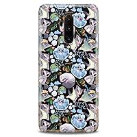 TPU Case Compatible for OnePlus 10T 9 Pro 8T 7T 6T N10 200 5G 5T 7 Pro Nord 2 Flexible Soft Food Silicone Sugar Glider Flying Squirrel Design Slim fit Lightweight Clear Cute Print Coffee