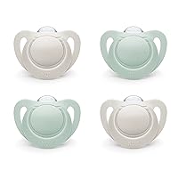 NUK for Nature™ Orthodontic Pacifier, 0-6m, 4-Pack, Neutral